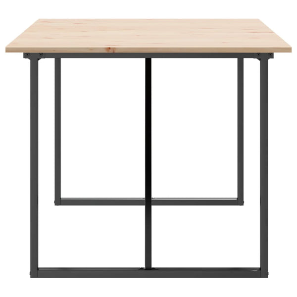 Esstisch Kiefer Massivholz & Stahl 180x90 cm