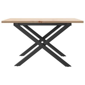 Couchtisch Kiefer Massivholz 60x60 cm