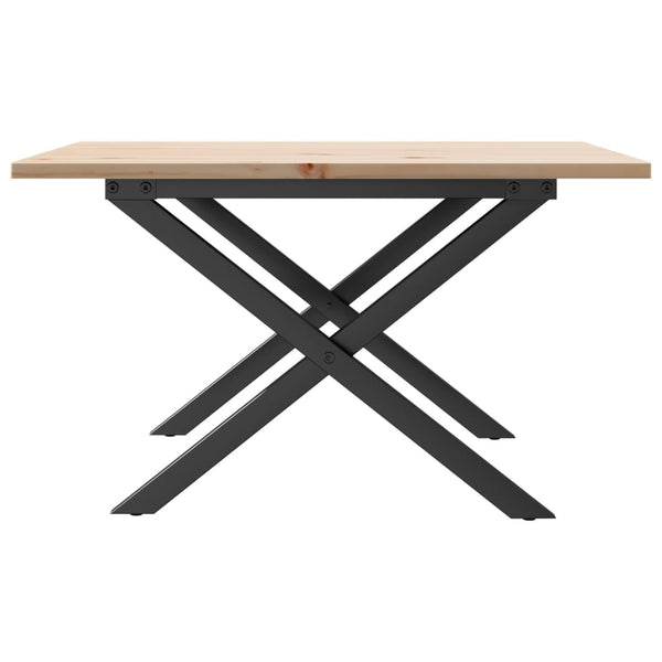 Couchtisch Kiefer Massivholz 60x60 cm
