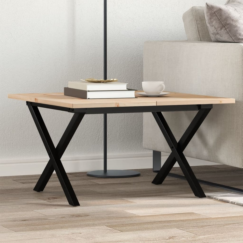 Couchtisch Kiefer Massivholz 60x60 cm