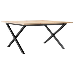 Couchtisch Kiefer Massivholz 80x80 cm