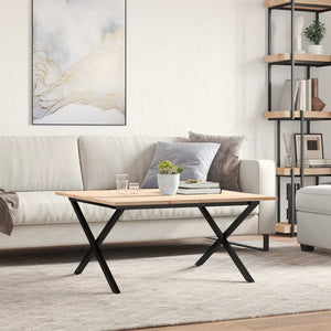 Couchtisch Kiefer Massivholz 80x80 cm