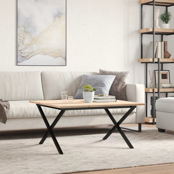 Couchtisch Kiefer Massivholz 80x80 cm