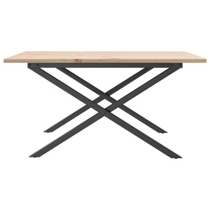 Couchtisch Kiefer Massivholz 80x80 cm