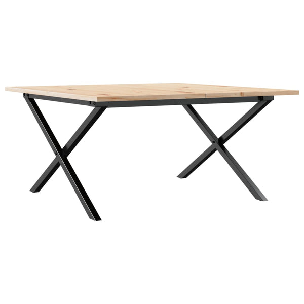 Couchtisch Kiefer Massivholz 80x80 cm