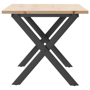 Couchtisch Kiefer Massivholz 90x40 cm