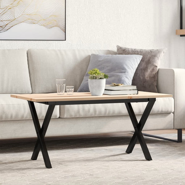 Couchtisch Kiefer Massivholz 90x40 cm