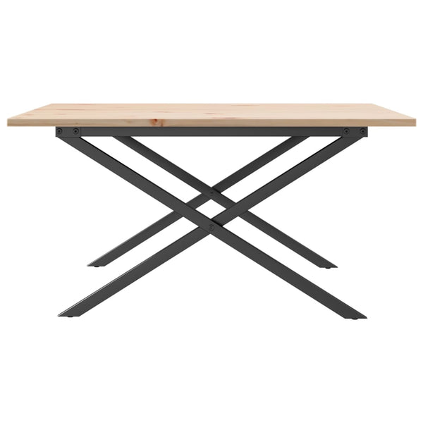 Couchtisch Kiefer Massivholz 90x90 cm