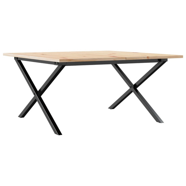 Couchtisch Kiefer Massivholz 90x90 cm