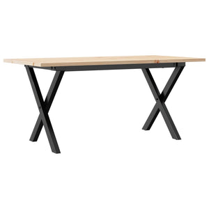 Couchtisch Kiefer Massivholz & Stahl