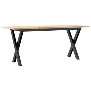 Couchtisch Kiefer Massivholz & Stahl