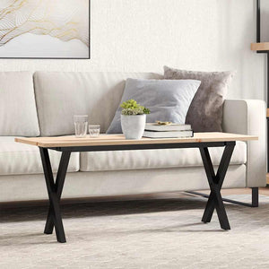 Couchtisch Kiefer Massivholz & Stahl