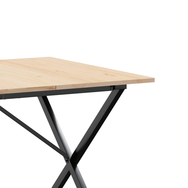 Esstisch Kiefer Massivholz & Stahl, 180cm