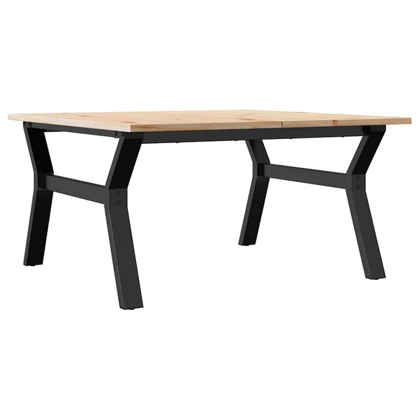 Couchtisch Kiefer Massivholz 90x90 cm
