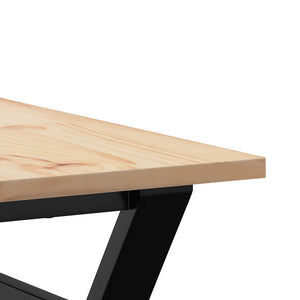 Couchtisch Kiefer Massivholz 90x90 cm