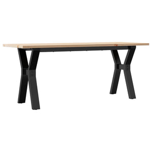 Couchtisch Kiefer Massivholz & Stahl