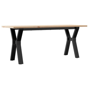Couchtisch Kiefer Massivholz & Stahl