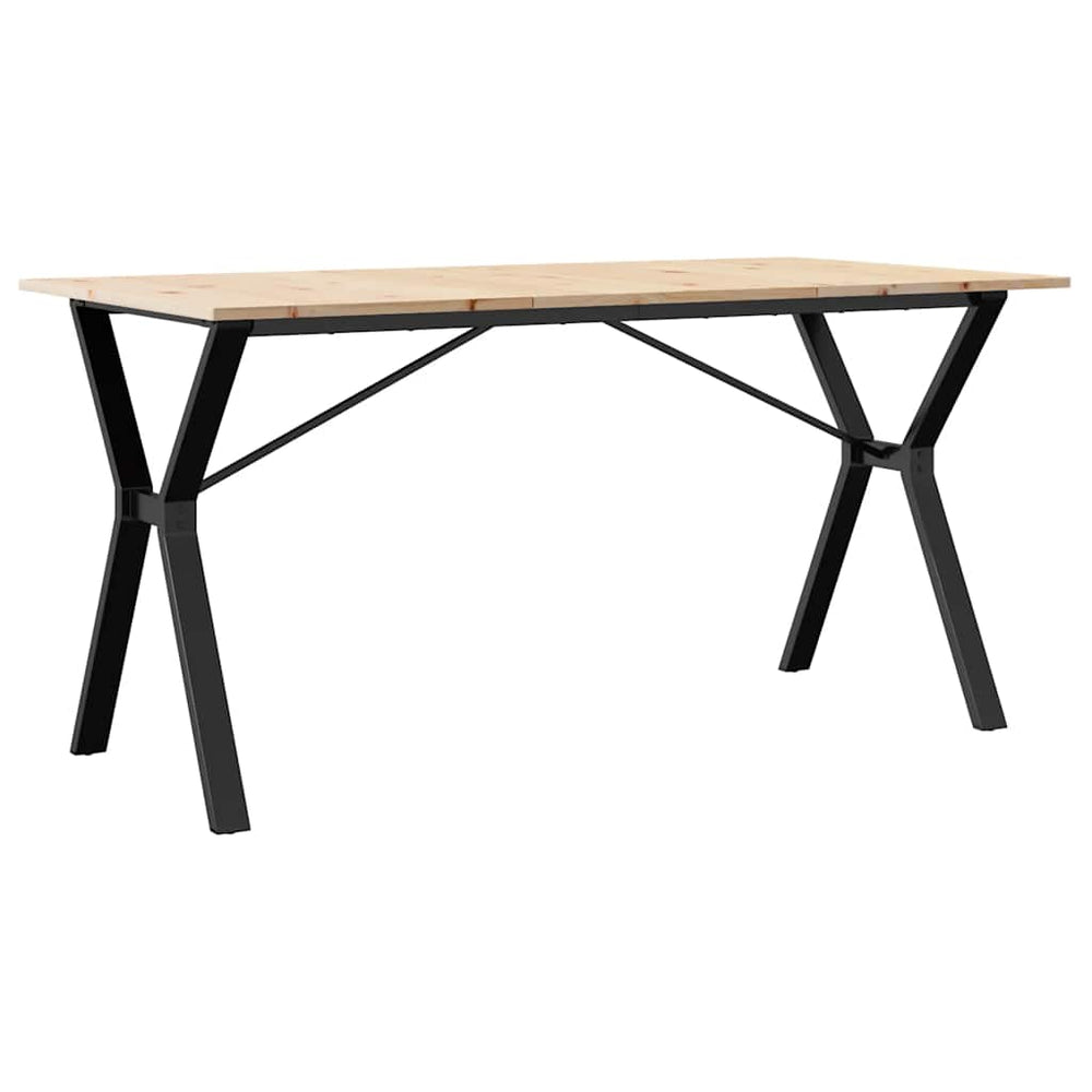 Esstisch Y-Gestell Kiefer Massivholz 140x80 cm