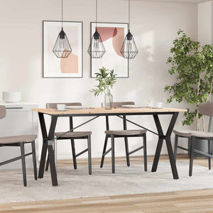 Esstisch Y-Gestell Kiefer Massivholz 140x80 cm