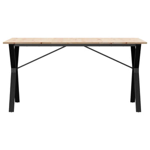 Esstisch Y-Gestell Kiefer Massivholz 140x80 cm