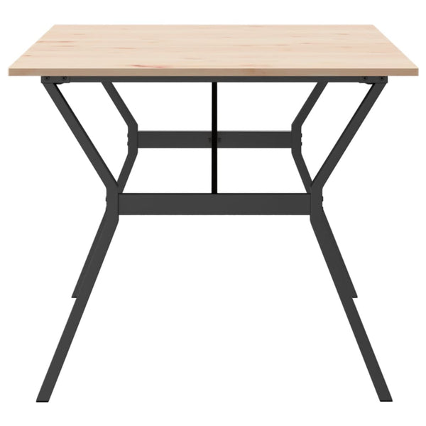 Massivholz Esstisch mit Y-Gestell, 180 cm