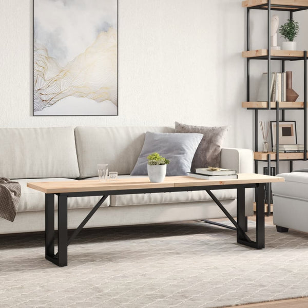 Couchtisch Kiefer Massivholz 160 cm