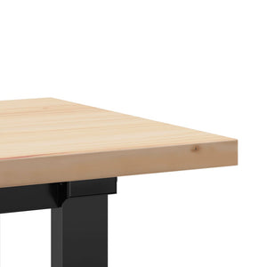 Couchtisch Kiefer Massivholz 160 cm