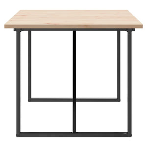 Esstisch Kiefer Massivholz & Stahl 180x90 cm