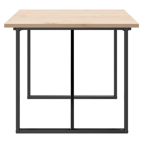 Esstisch Kiefer Massivholz & Stahl 180x90 cm