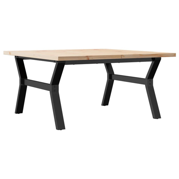 Couchtisch Kiefer Massivholz 90x90 cm