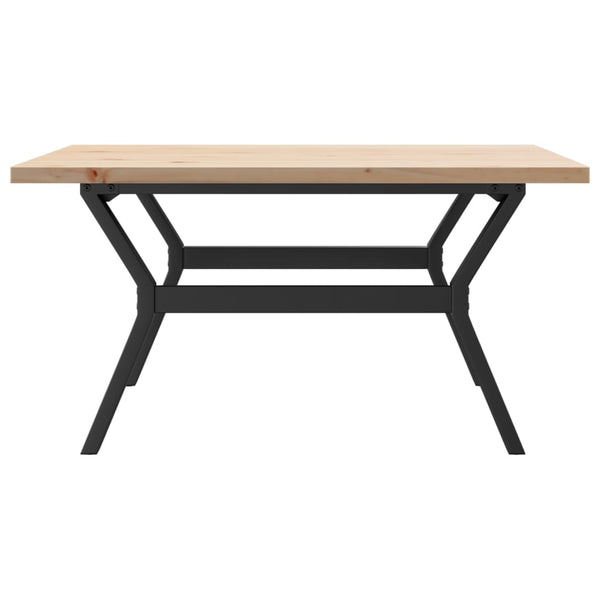 Couchtisch Kiefer Massivholz 90x90 cm