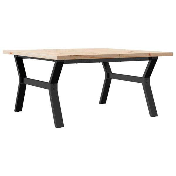 Couchtisch Kiefer Massivholz 90x90 cm