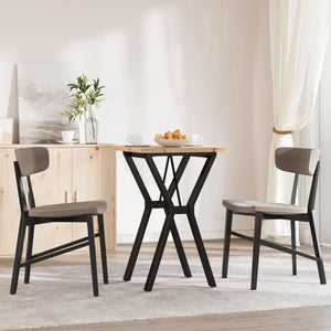 Esstisch Kiefer Massivholz & Stahl Y-Gestell