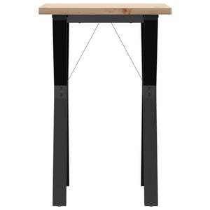 Esstisch Kiefer Massivholz & Stahl Y-Gestell