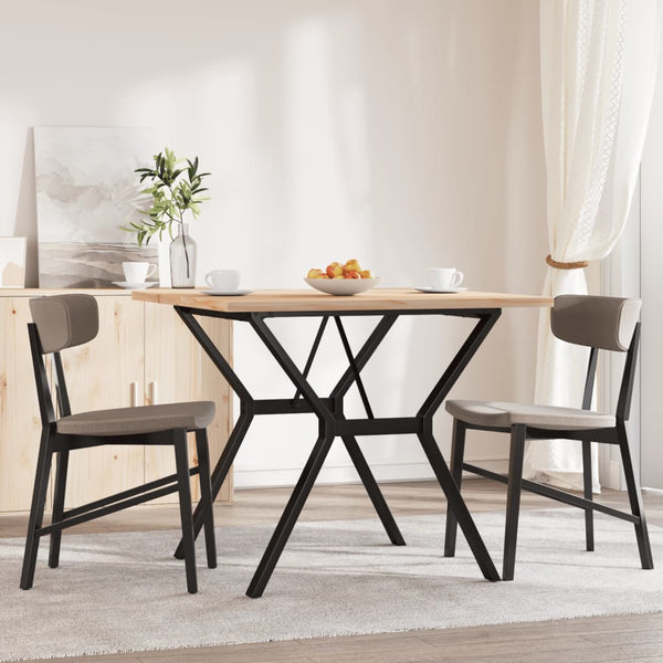Esstisch Kiefer Massivholz Y-Gestell 90x90