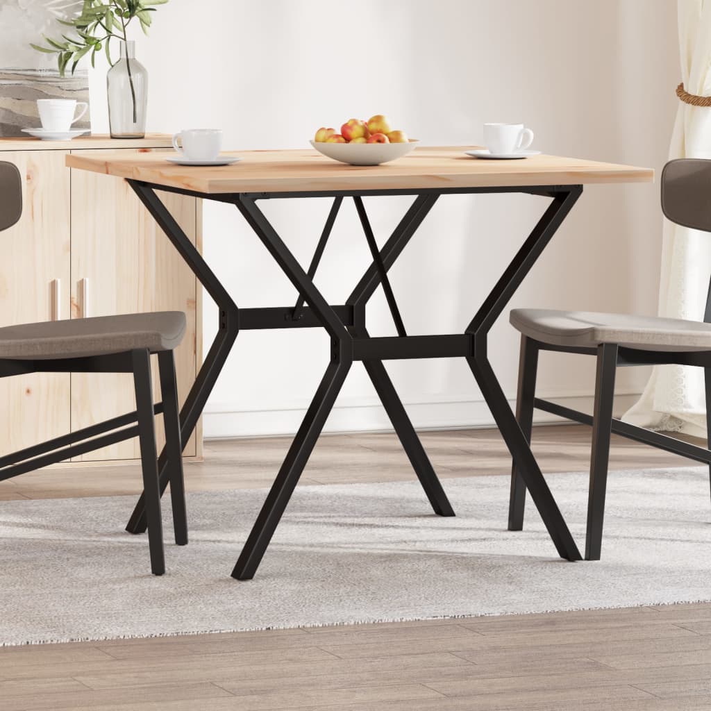 Esstisch Kiefer Massivholz Y-Gestell 90x90