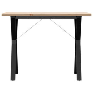 Esstisch Kiefer Massivholz & Stahl Y-Gestell