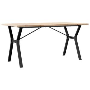 Esstisch Kiefer Massivholz & Stahl 160cm