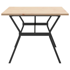Esstisch Kiefer Massivholz & Stahl Y-Gestell 200cm