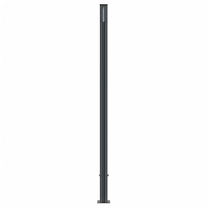 WPC Zaunelement Braun 1391x186 cm