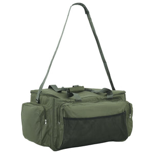 Wasserdichte Angeltasche Dunkelgrün