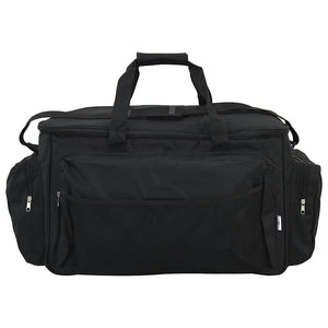 Wasserdichte Angeltasche Schwarz Oxford-Gewebe