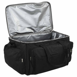Wasserdichte Angeltasche Schwarz Oxford-Gewebe