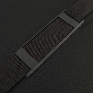 Wasserdichte Angeltasche Schwarz Oxford-Gewebe