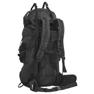 Wanderrucksack Schwarz 60 L