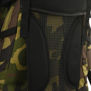 60L Wanderrucksack Grün Tarnfarben Oxford-Gewebe