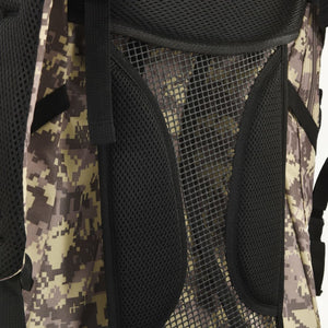 Wanderrucksack 60 L Kamelbraun Tarnfarben