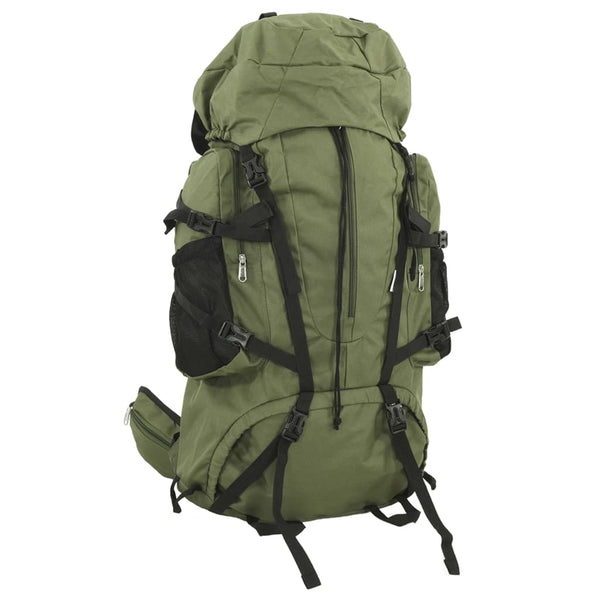Armeegrüner Wanderrucksack 60 L