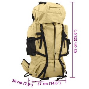 Wanderrucksack Khaki 60 L