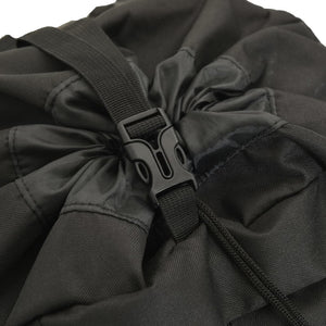 80L Wanderrucksack Schwarz Oxford-Gewebe